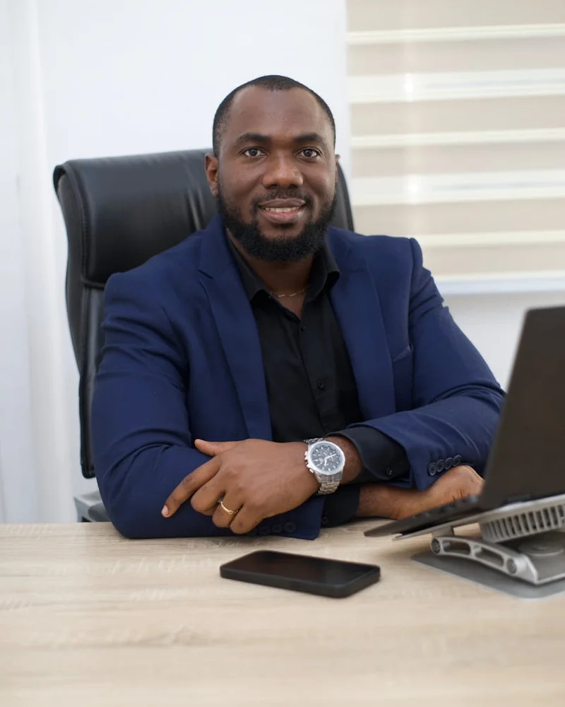 Portrait of California business owner